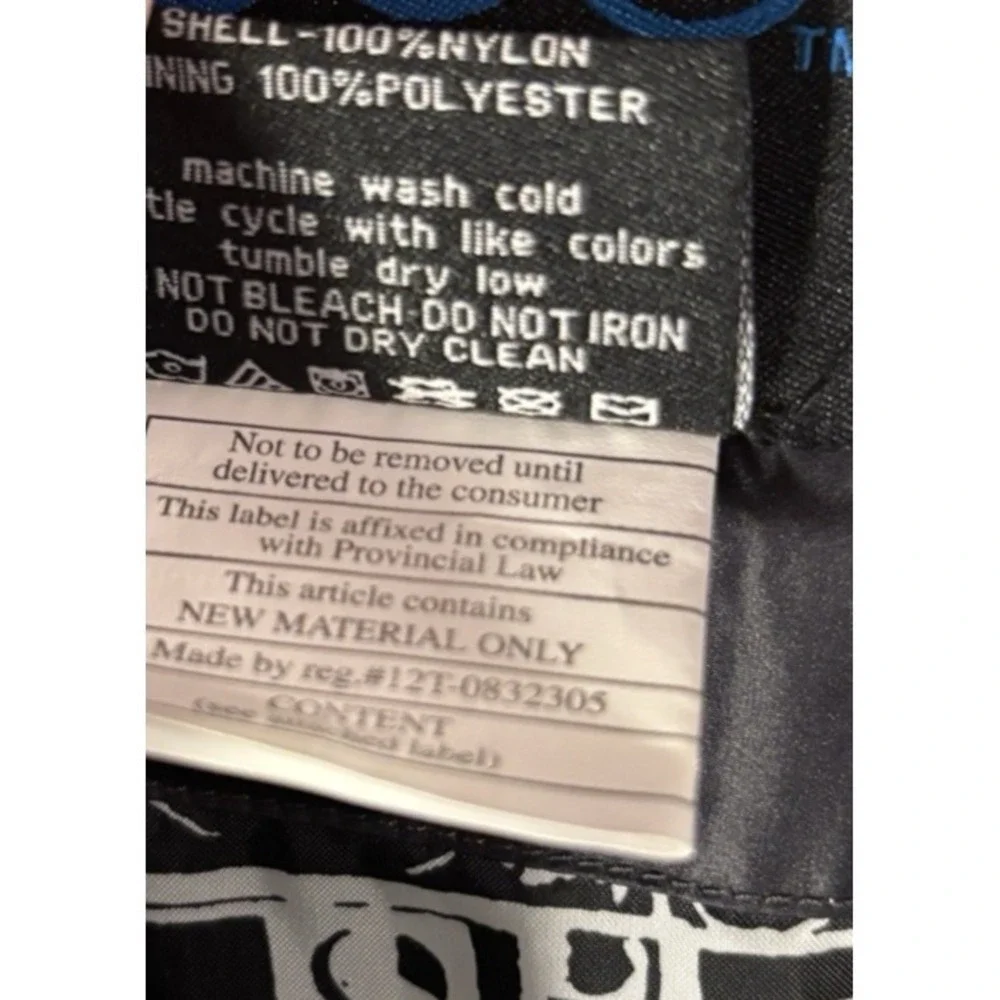 Vtg "Dub 68 Remix Series" Black Short Sleeve Rapper Puffer Jacket Men's L Y2k - Picture 5 of 16